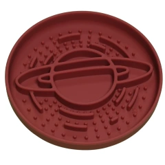 Customized Eco-Friendly Silicone Slow Feed Bowl Licking Pad  Grippy Suction Pet Feeding Solution Pet Washable Feeding Mat