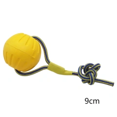 Dog Ring Frisbeed Toys Pet Flying Disk Training Ring Puller Anti-Bite Floating Interactive Supplies Dog Aggressive Chewing Toys