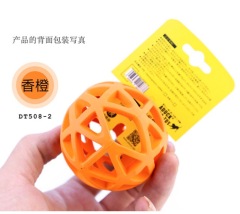 Dog Rubber Food Leak Ball Toy Bouncy Ball