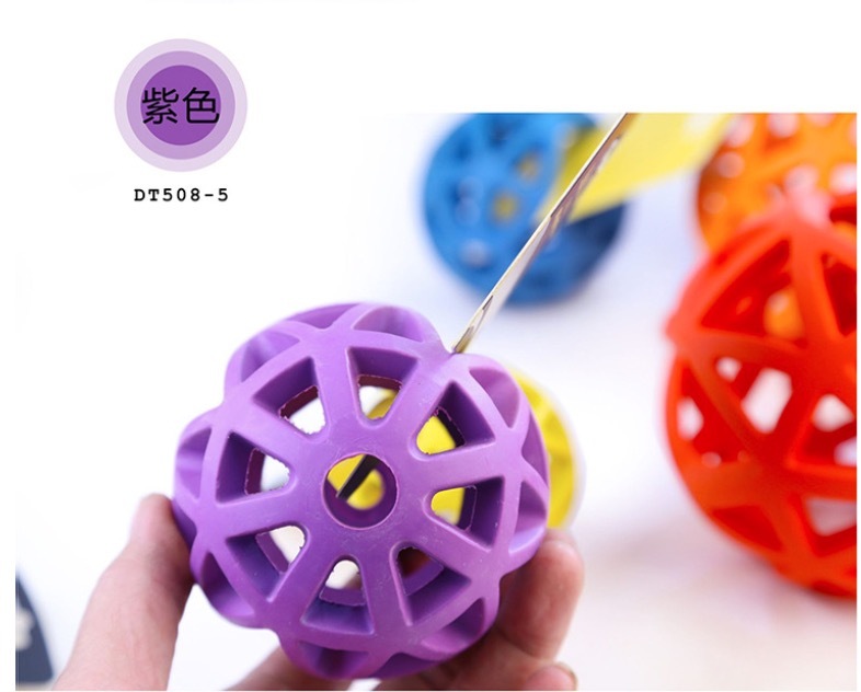 Dog Rubber Food Leak Ball Toy Bouncy Ball