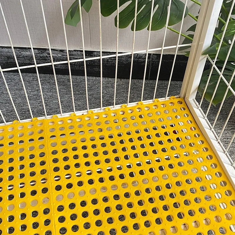Pet Cat Cage Anti Slip Foot Pad Anti Jamming Foot Grid Dog Cage Pad Foot Pad Dog Cage Special Cage Floor Pad
