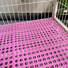 Pet Cat Cage Anti Slip Foot Pad Anti Jamming Foot Grid Dog Cage Pad Foot Pad Dog Cage Special Cage Floor Pad