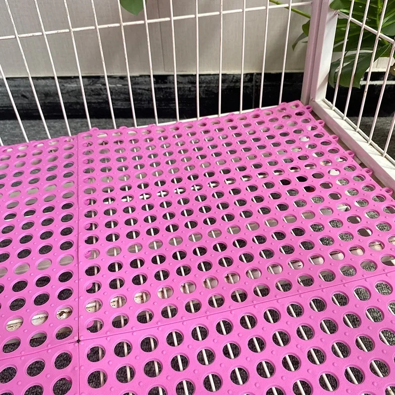Pet Cat Cage Anti Slip Foot Pad Anti Jamming Foot Grid Dog Cage Pad Foot Pad Dog Cage Special Cage Floor Pad