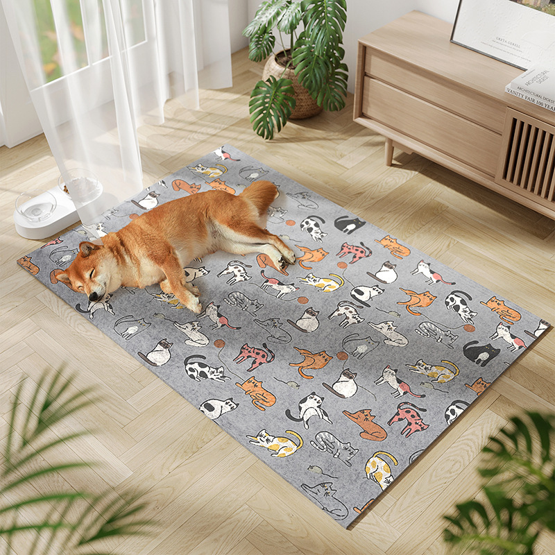 Non-woven pet mat