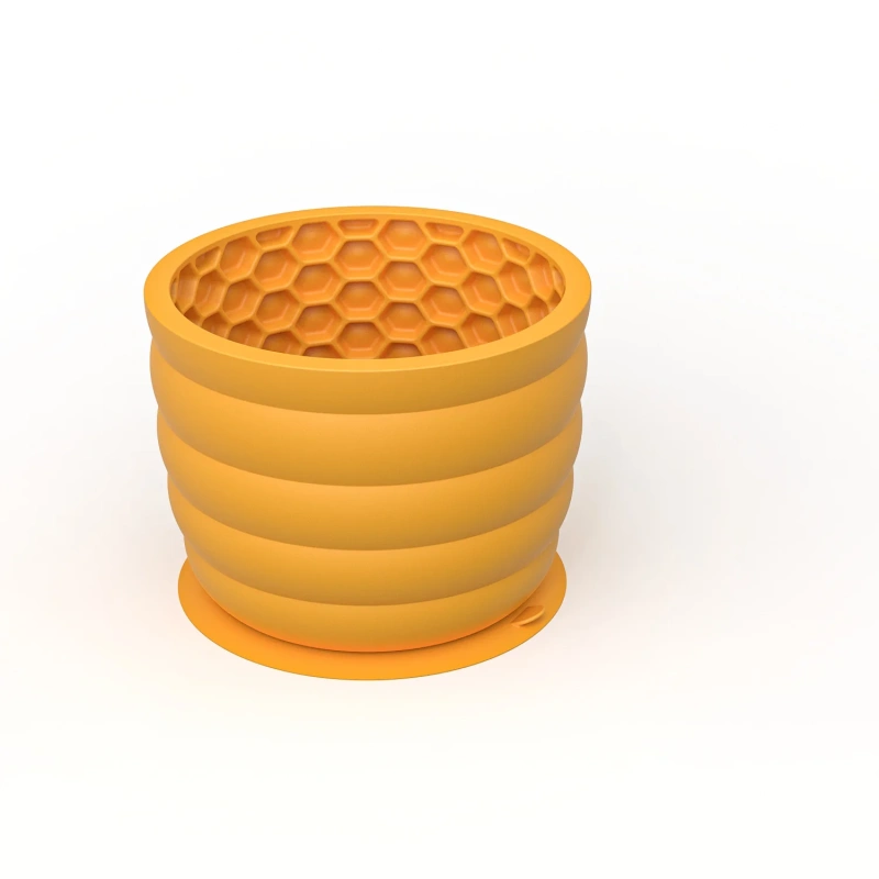 New dog slow food bowl, pet slow food bowl with suction cup, anti-choking slow food bowl, cat and dog licking food bowl