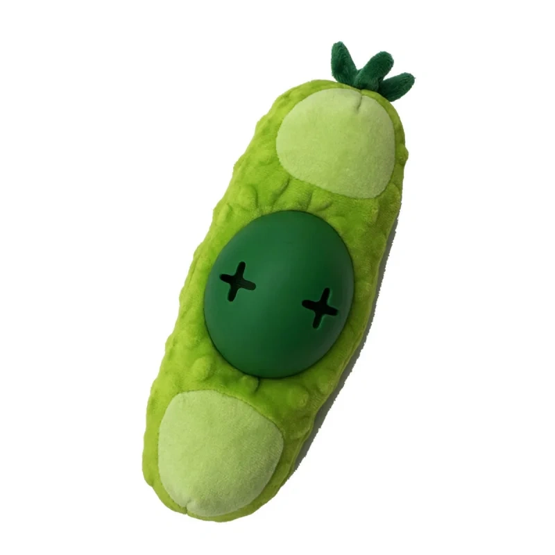 Pet Dog Vegetable Toys Plush Avocado Carrot Food Dispensing Toy Stress Relief Squeeze Cute