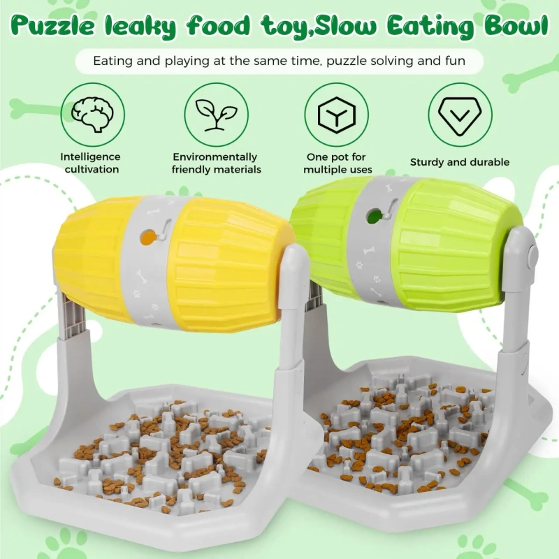 New pet toy leakage ball rolling feeder for relieving boredom, training dogs to prevent choking, feeding bowl