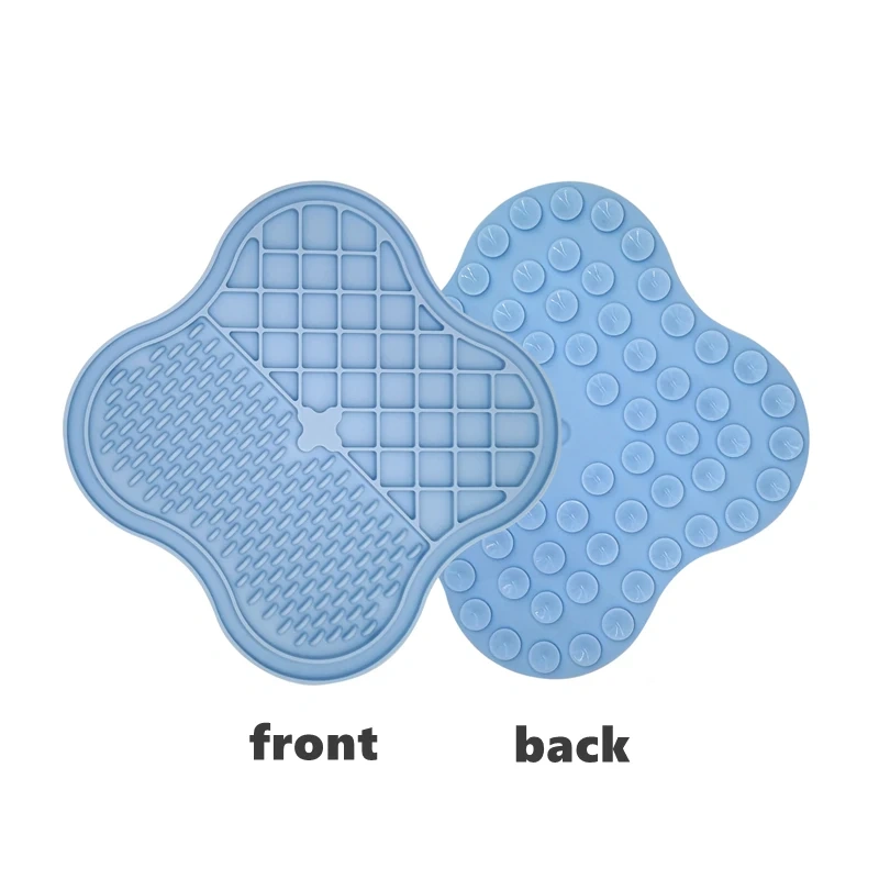 Wholesale Silicone Supplies Anxiety Relief Customized Slow Feeder Dog Cat Licking Mat Silicone Dog Lick Mats Pet Lick Pad