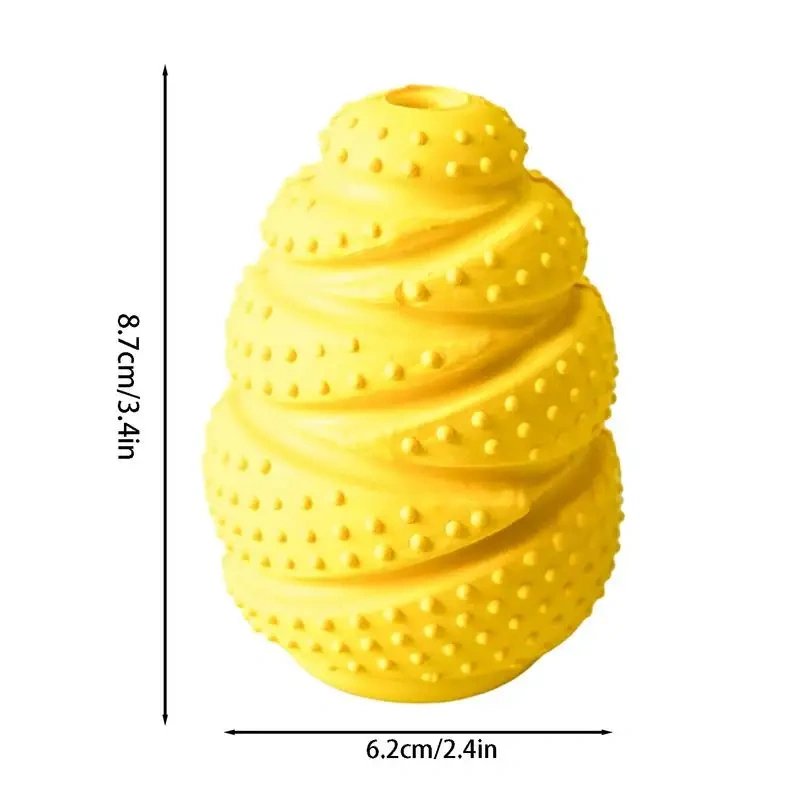 Dog Food Dispenser Toy Pet Dog Leaking Food Chew Toy Bright Color Chewing Toy for Dog Training Food Distribution Play