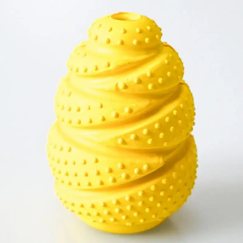 Dog Food Dispenser Toy Pet Dog Leaking Food Chew Toy Bright Color Chewing Toy for Dog Training Food Distribution Play