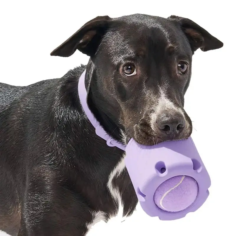 Dog Ball Toys Wear-resistant Tennis Ball Tumble Dog Toy Natural Rubber Interactive Dog Ball Leisure Time For Entertaining Pets