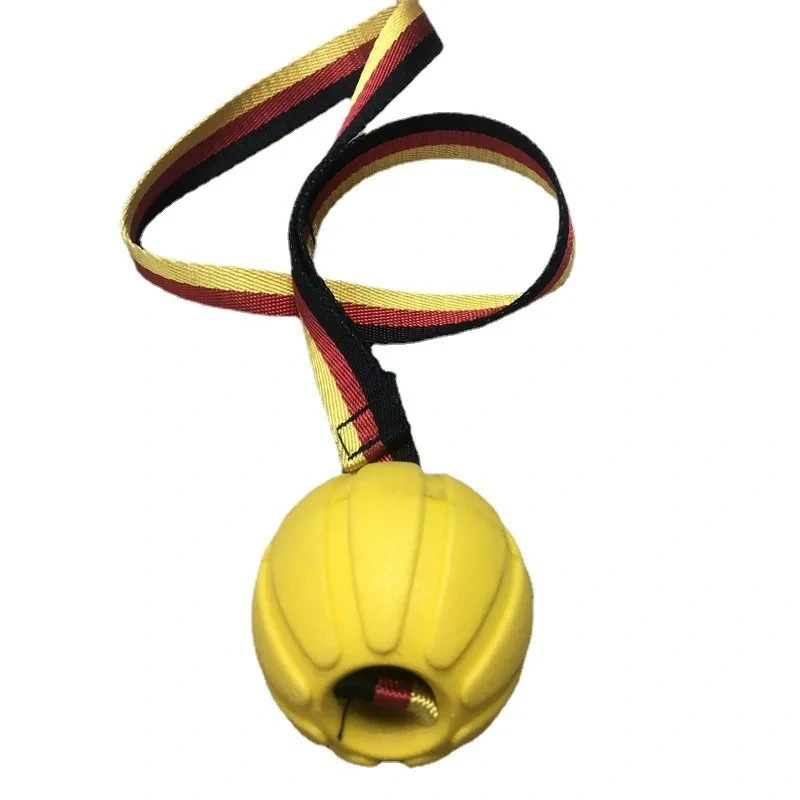 Single Head EVA Rope Pet Toy Ball Bite Resistant Floating Water Training Knotted Supplies for Dog Use