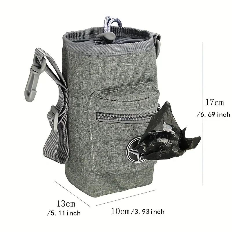 Pet Training Waist Bag Portable Outdoor Poo Bags Dog Training Bags Pet Snack Food Container Puppy Snack Waist Bag Pets Supplies