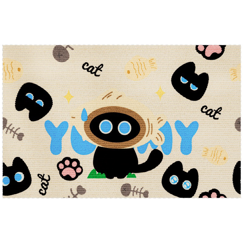 Cat Climbing Mat Cuttable And Pasteable Cat Toy Wear-Resistant Scratch Sticker MultiFunctional Wall Sticker