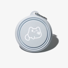 Dog Pet Folding Silicone Bowl 350ml/650ml