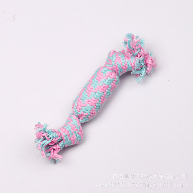 Custom Pet Dog Chew Toy Pack Set Ball  Cotton Rope