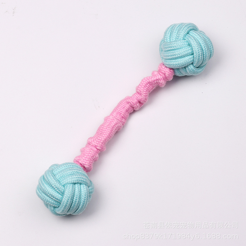 Custom Pet Dog Chew Toy Pack Set Ball  Cotton Rope