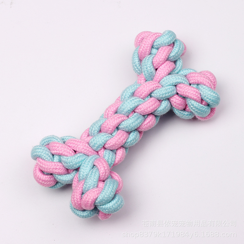 Custom Pet Dog Chew Toy Pack Set Ball  Cotton Rope