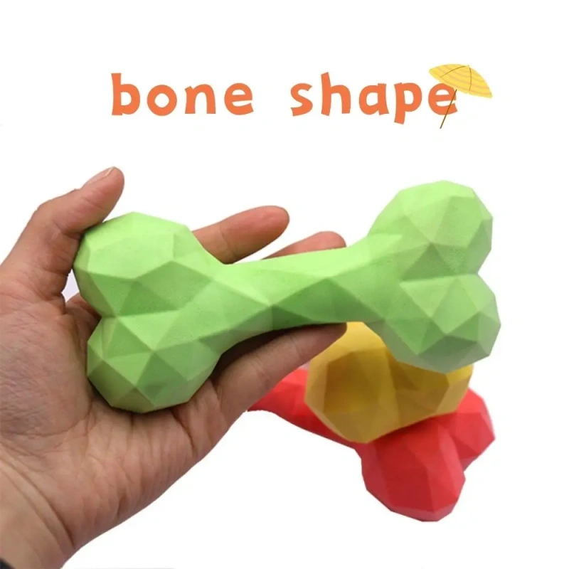 Manufacturer Bone Shape Chew Dog Toys Bite Resistant Aggressive Dog Training Toy
