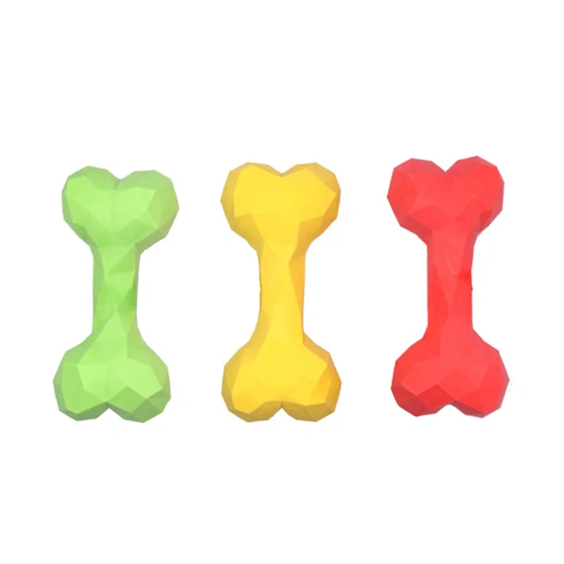 Manufacturer Bone Shape Chew Dog Toys Bite Resistant Aggressive Dog Training Toy