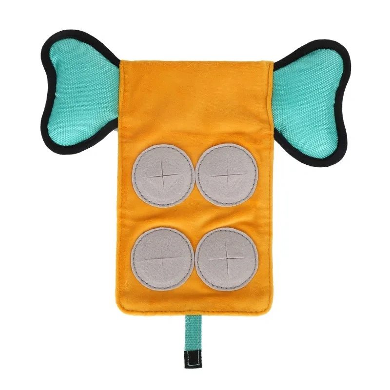 Customized Bone Shape Pet Sniffing Toys Durable Dog Pizzle Toys Nosework Dog Sniffing Mat for Dog Training