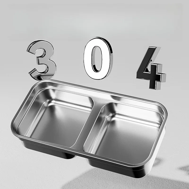 1pcs Stainless Steel Anti-Tip Pet Bowl for Dogs & Cats - Durable Food & Water Dish with Leak-Proof Feeding Bowl for Cats & Dogs