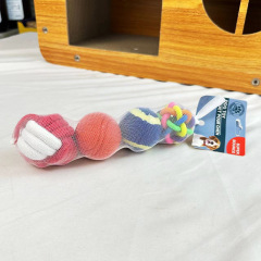 Pet dog cotton rope ball combination pack