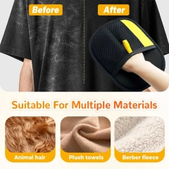 New Pet Hair Remover Pet Hair Remover Electrostatic Gloves Hair Adsorption Tool Reusable Washable Cats Dogs Hair Brush Household