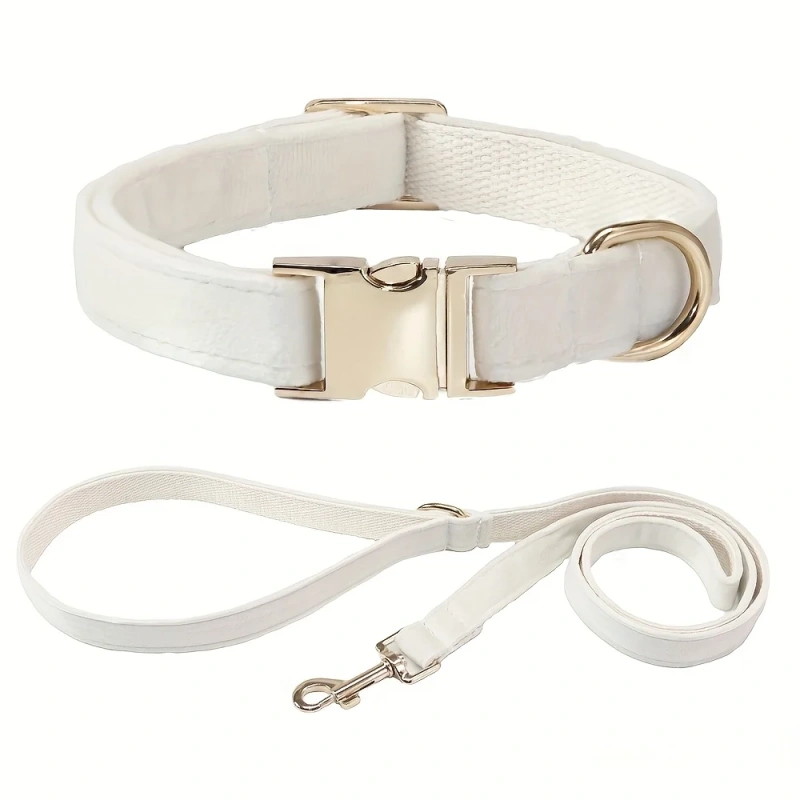 Personalized Dog Collar with Name and Phone Number Engraved,Adjustable Custom Puppy Collar,Organic  Pet Collar for Small Medium