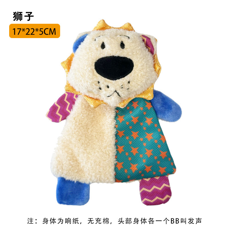Eco-Friendly Large Small Dog Corgi Golden Hair Plush Luxury Soothing Toys