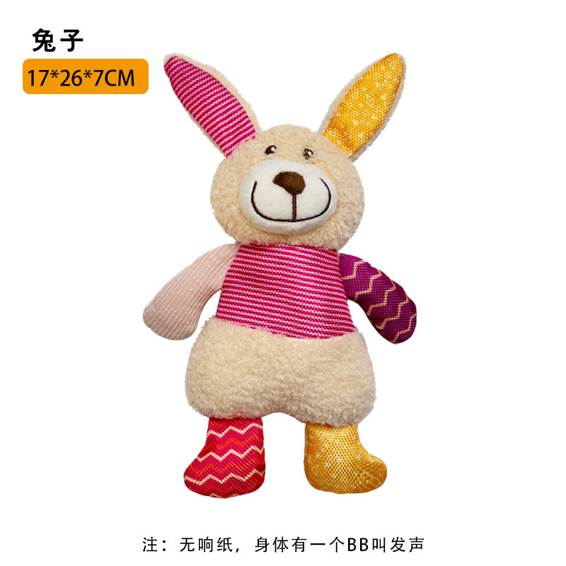 Eco-Friendly Large Small Dog Corgi Golden Hair Plush Luxury Soothing Toys