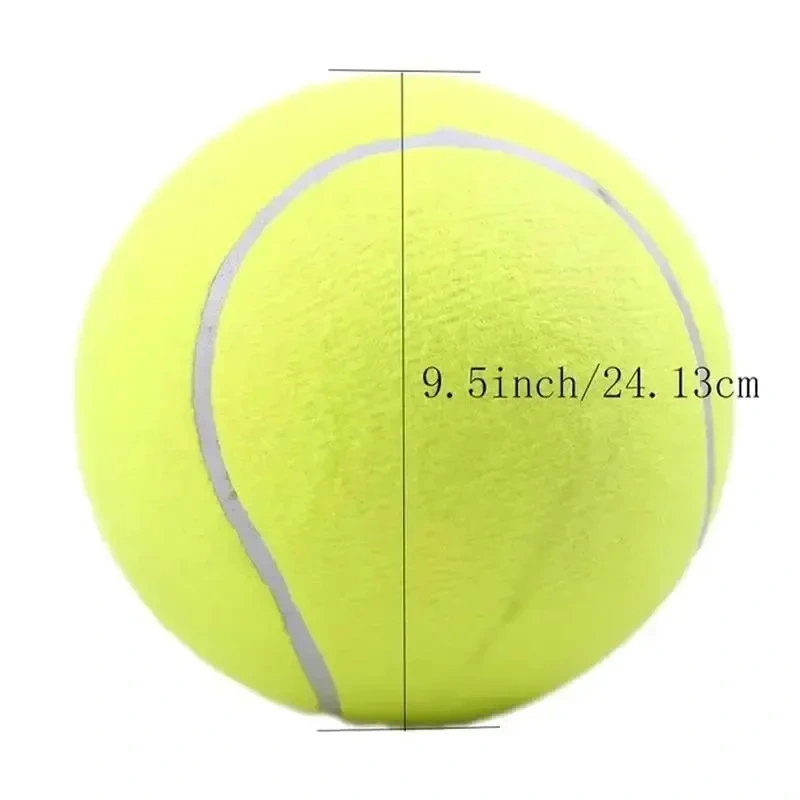 Giant Tennis Ball For Dog Chew Toy Pet Dog Interactive Toys Big Inflatable Tennis Ball Pet Supplies Outdoor Cricket Dog Toy