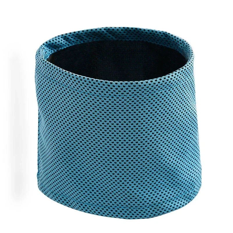 Collar de perro de hielo de verano, Bandana de enfriamiento instantáneo físico reutilizable con orificio de correa para evitar
