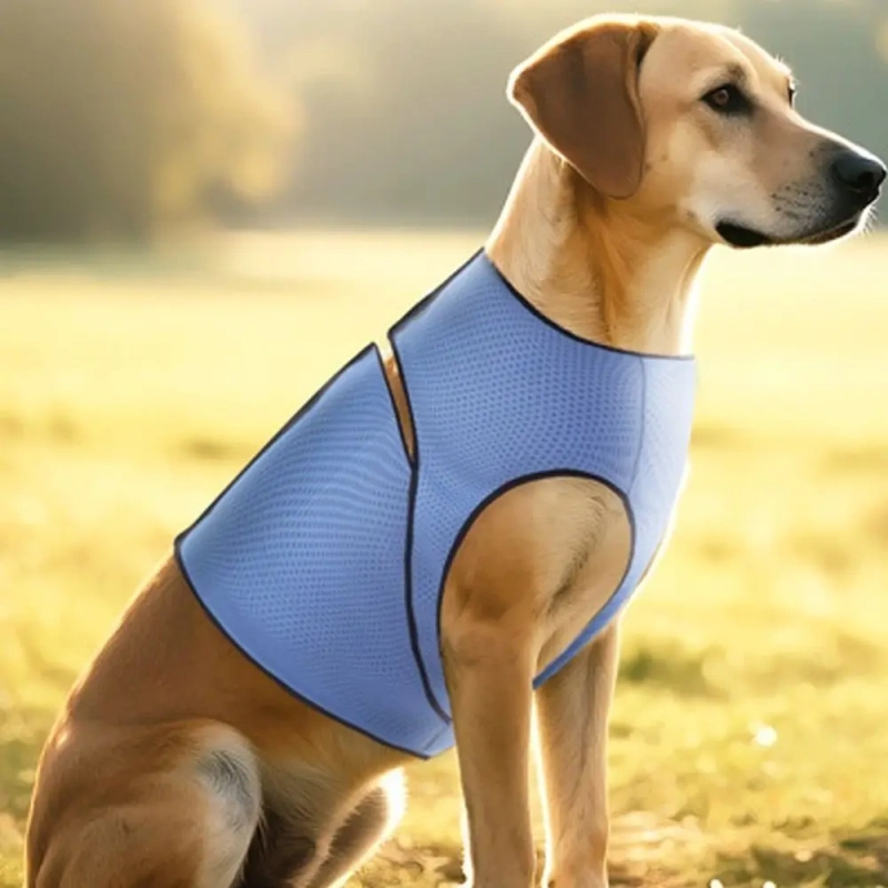 Dog Thunder Vest Breathable Dog Anxiety Vest Secure Soft Dog Soothing Clothes Adjustable Comfortable Pet Calming Shirt For Dogs