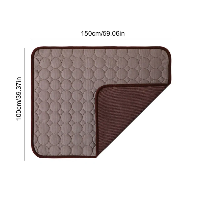 Dog Cooling Mat Summer Pet Ice Mat Mesh Breathable Pet Blanket Cat Sofa Bed Sleeping Pad For Small Big Dogs Cats Pet Accessories