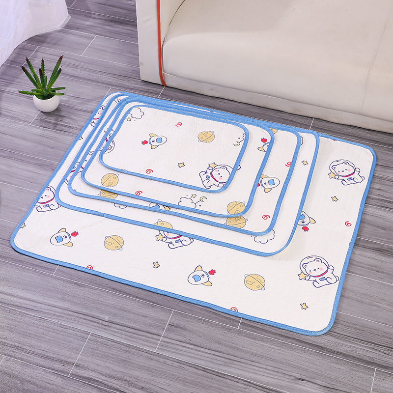 Pet summer ice silk cooling pad