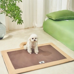Source Factory Wholesale Washable Pet Self Summer Cooling Mat Summer Custom Dog Bed Pad Blanket for Small Pet