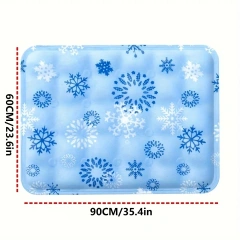 Pet Cooling Mat Dry Ice Pet Cool Pad Water Injection Cooling Dog Beds Keep Your Pet Cool Waterproof Wear Resistant For Dogs&Cats