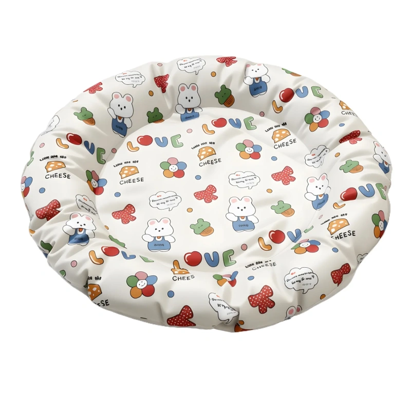 Summer PVC Ice-feeling Gel for Cats Oval Dog Ice Bed Ice Pad Pet Supplies Summer Dog Bed Cool Mat