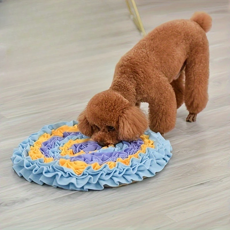 Pet Sniffing Pad Dog Slow Food Training Toys Decompression Hidden Food Mat Small and Medium Dog Sniffing Pad Simple Practical