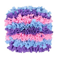 Pet Washable Polar Fleece Non Slip Food Puzzle Nosework Mat Slow Eating
