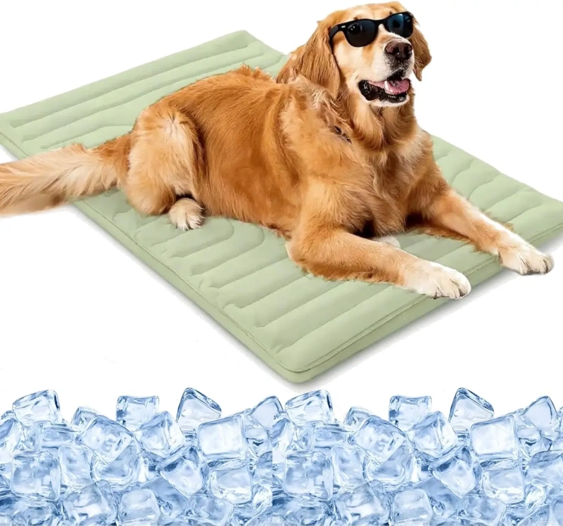Pelzbarn Cooling Mat for Dogs & Cats, 2025 Upgraded Pelzbarn Cooling Mat, Non Gel, Machine Washable for All Breeds & Sizes