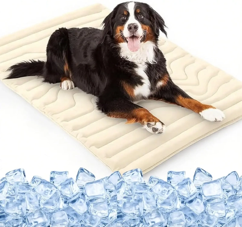 Pelzbarn Cooling Mat for Dogs & Cats, 2025 Upgraded Pelzbarn Cooling Mat, Non Gel, Machine Washable for All Breeds & Sizes