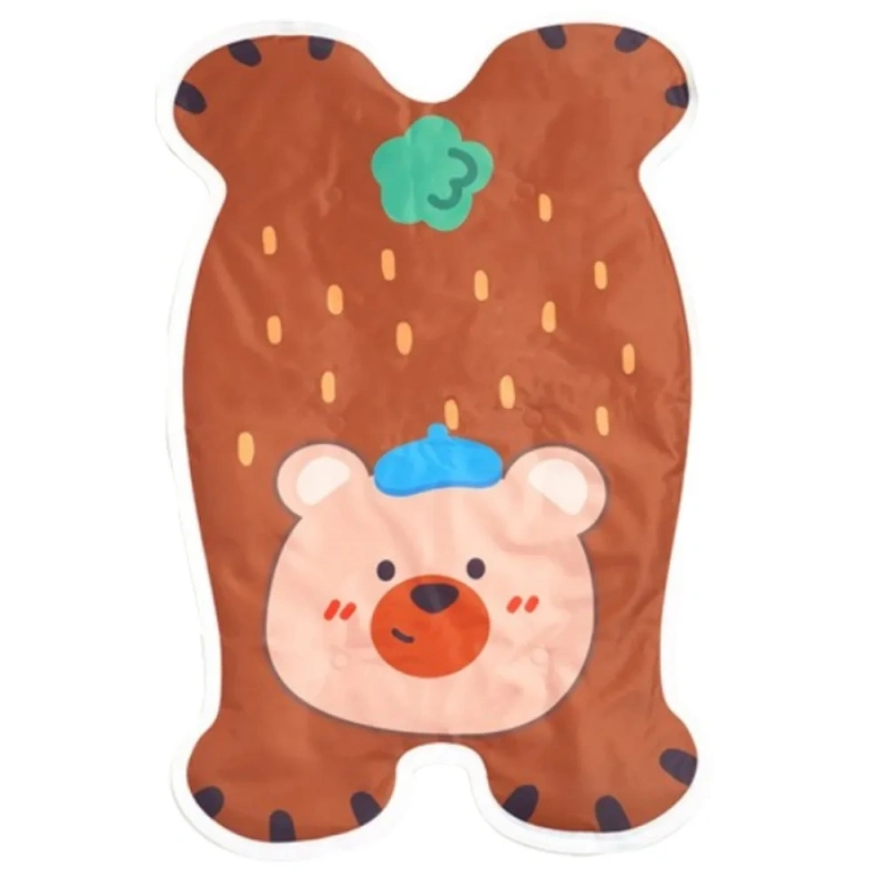 Floor Mat Cartoon Pet Cooling Mat Animal Shape Keep Cooling Dog Cat Sleeping Pad Ice Gel Household Pet Ice Cushion Pet Kennel