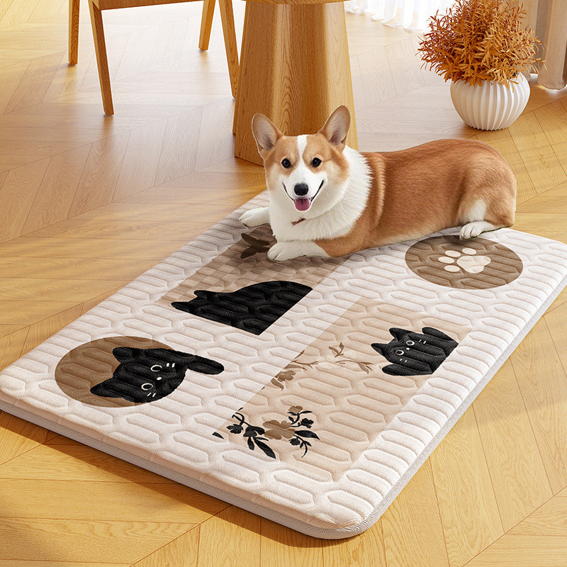 Pet summer ice silk mat