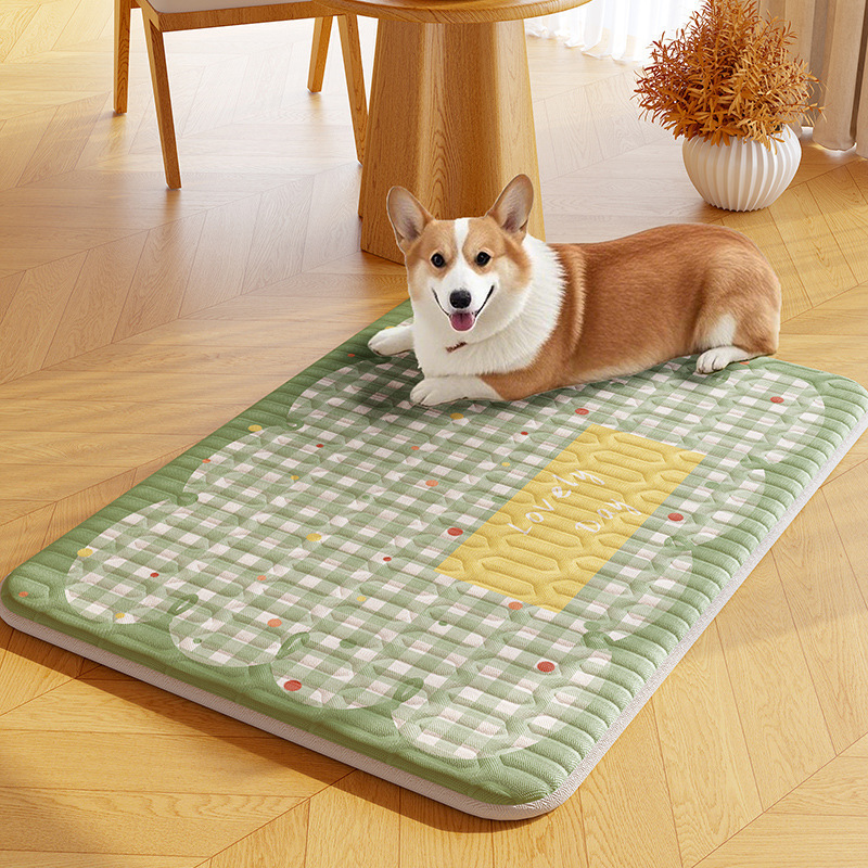 Pet summer ice silk mat