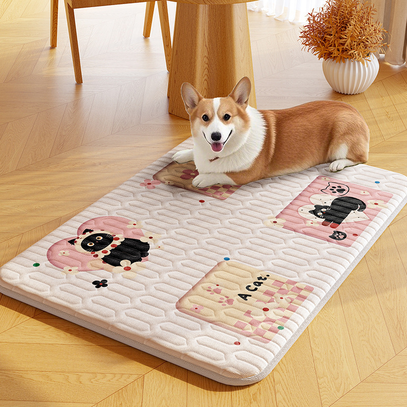 Pet summer ice silk mat