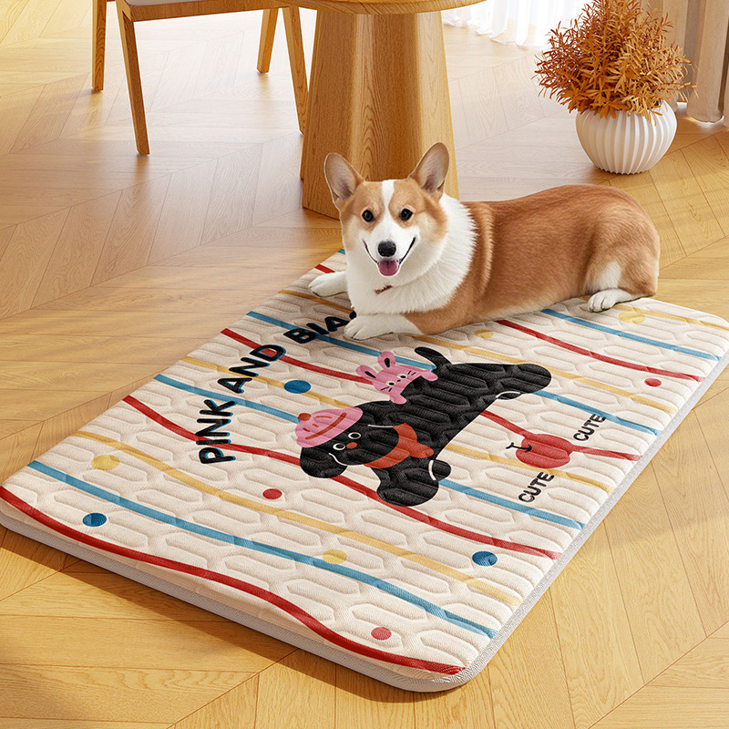 Pet summer ice silk mat
