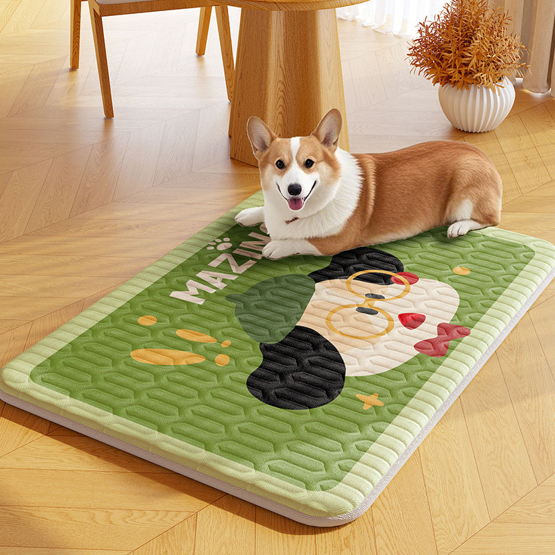 Pet summer ice silk mat