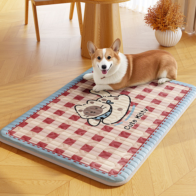 Pet summer ice silk mat